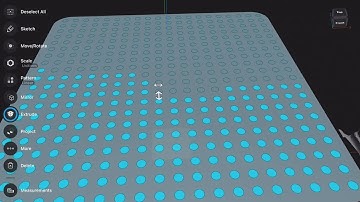 How to select holes to extrude without selecting whole model in Shapr3D?
