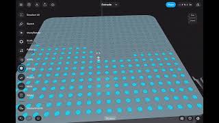 How to select holes to extrude without selecting whole model in Shapr3D?