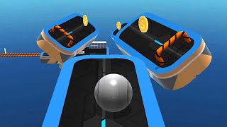 Sky Rolling Ball 3D - All Levels Gameplay Android iOS Level 150 screenshot 5