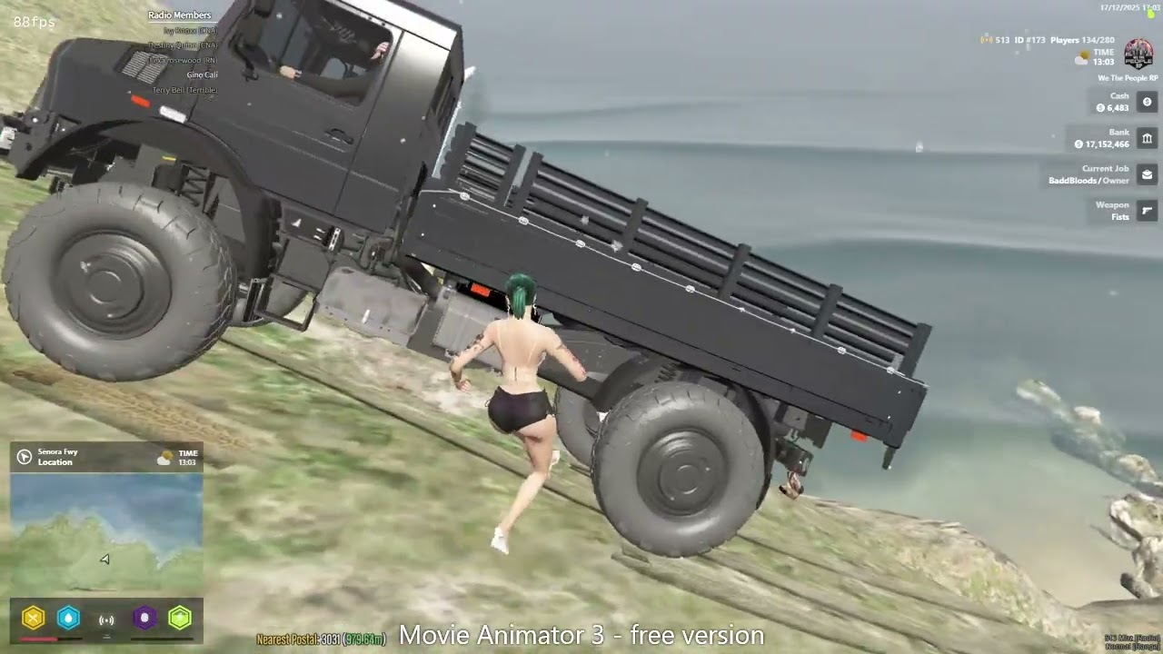 We The People RP camping trip fail