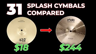 The Ultimate Splash Cymbal Buyer's Guide | $18 - $244