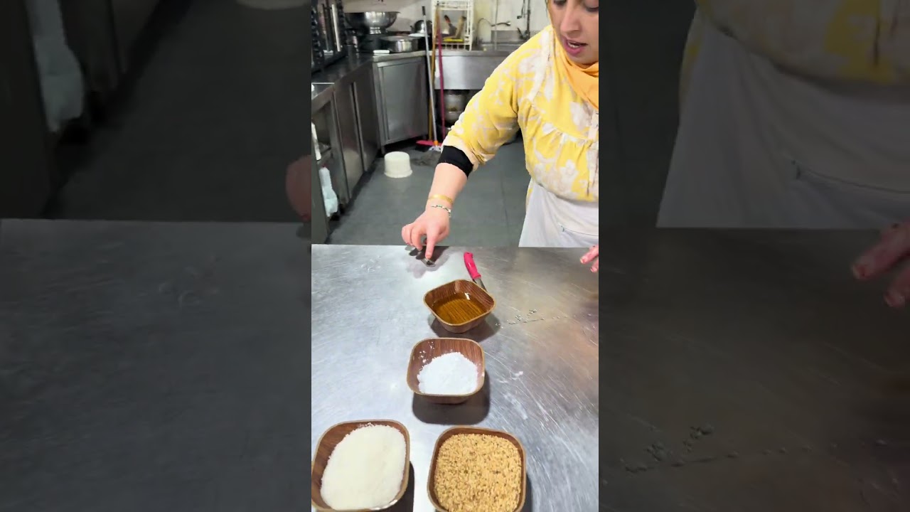 حلوى الغراف المغربية  مع الشيف هدى | المكونات و الطريقة كاملة