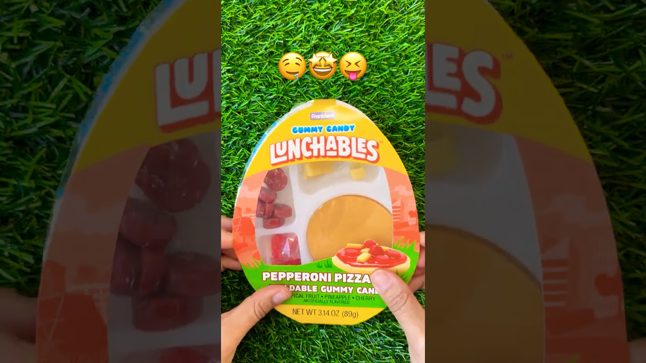 ASMR SWEET PIZZA 🍕 GUMMY CANDY 🍭 