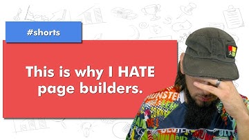 This is why I hate page builders