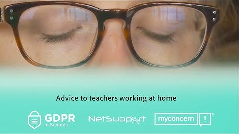 Data Protection advice to teachers working at home