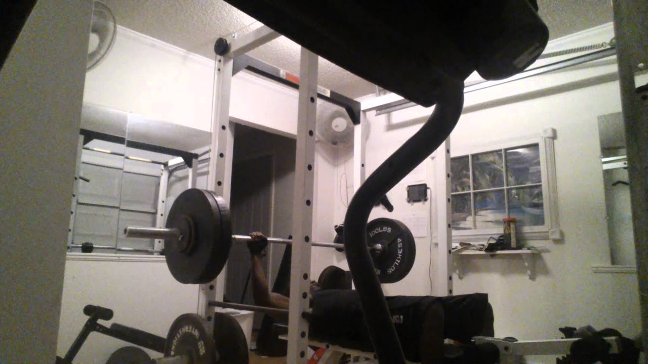 Keith McHoney benches 350 lbs weighing 150 lbs