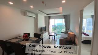 ONE Tower Condo Pattaya♦️1 BR💥3.99M💥Rent 11000 - 15000 🏖SeaView