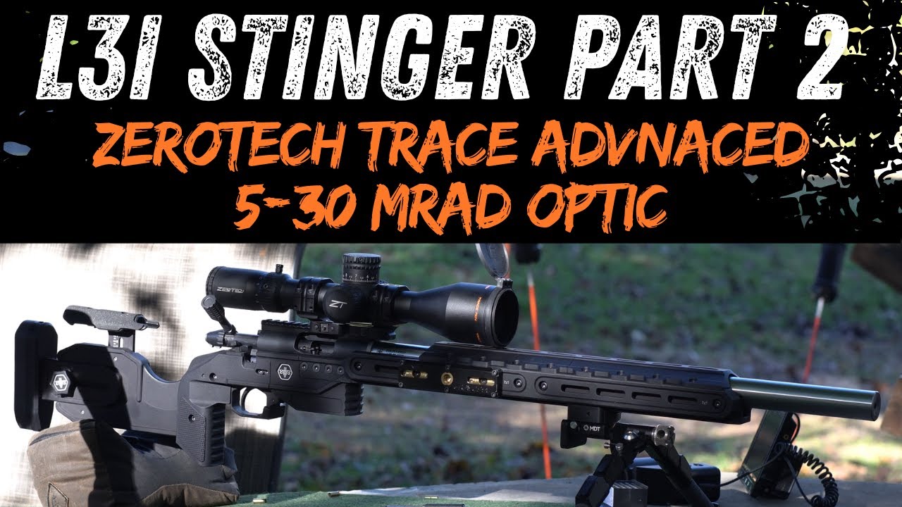l3I STINGER PART 2 WITH THE ZeroTech TRACE ADVANCED 5-30
