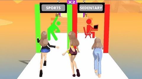 Run Healthy 🏃‍♀️🦠💪All Levels Gameplay Walkthrough Android, iOS New Game Level 1-3