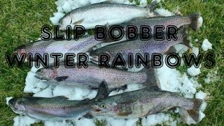 Big Bear Lake Fishing - How to use a Slip Bobber for Suspended Rainbow Trout