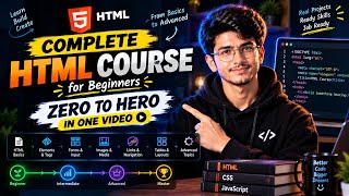 Complete HTML Course for Beginners | Zero to Hero in One Video 💻