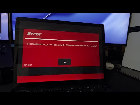 How To Fix IoStore.Signature_Error: Pak is invalid In Fortnite