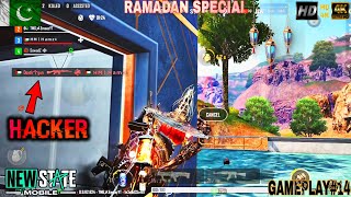 Intense Fight With Hacker😡|America Server| Weekly league|NEW STATE MOBILE|EMAAZ GAMING|Gameplay#14🇵🇰