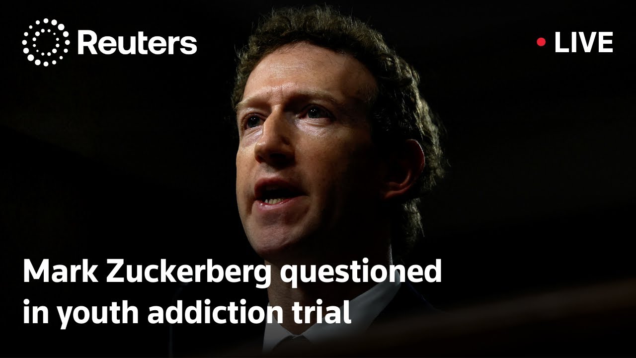 LIVE: Meta CEO Mark Zuckerberg takes the stand at kids' mental health trial