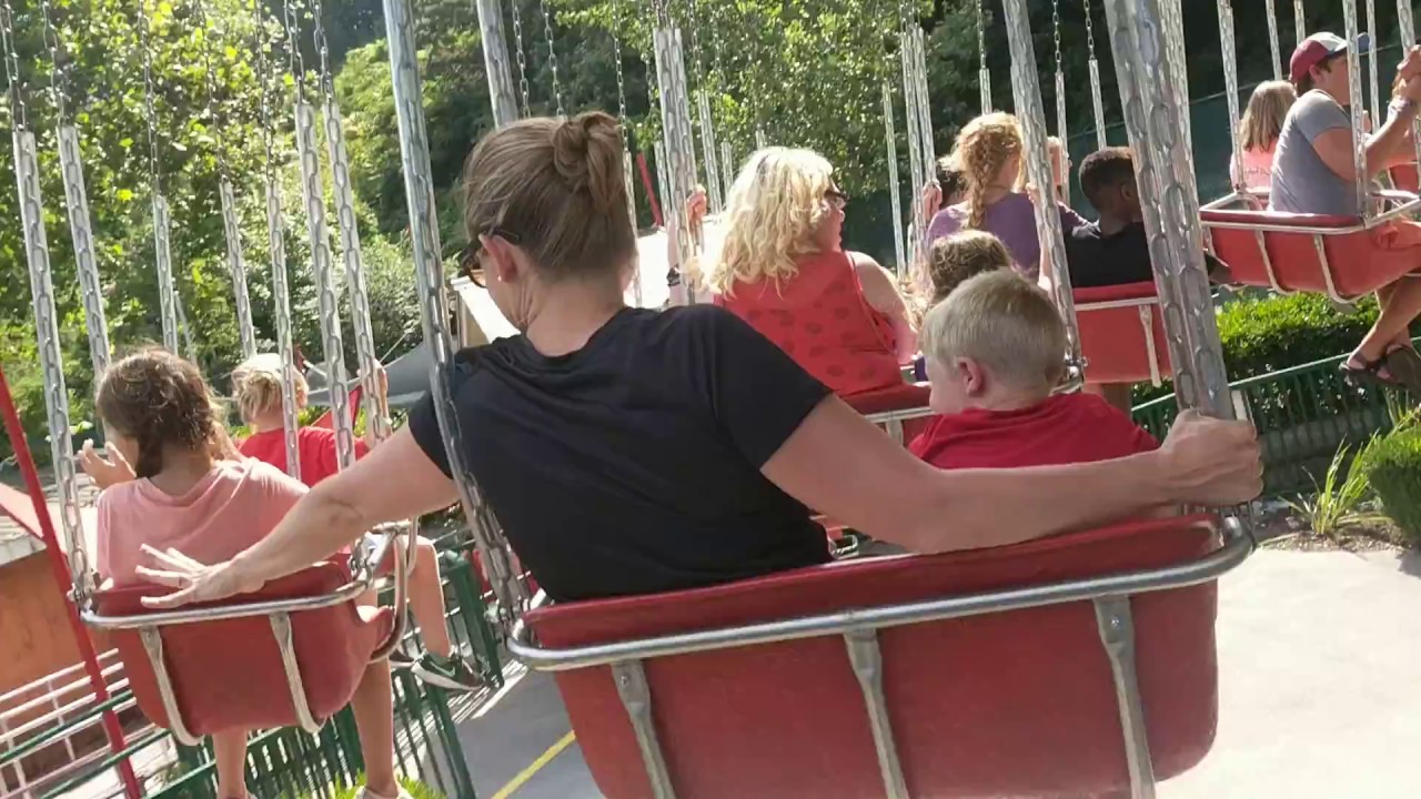 I Take my Phone on the Swings at Dollywood (Amusement Park) YouTube