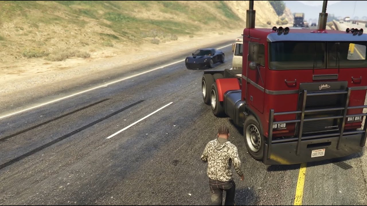 Red Truck Extreme Off-Road Test 🚛 | Used Full Power Until Repair | GTA V