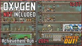 Ep 37 - 170th Cycle & Power Spine - Oxygen Not Included - Beginners & Achievement Guide - 2024