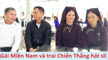 .Gái Miền Nam và trai Yên Trạch hát sli đám cưới Chiến Thắng