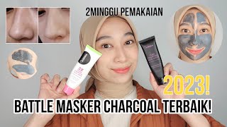 BATTLE OF THE BEST CHARCOAL MASKS! AZRINA PURE CHARCOAL MUDMASK VS 2X SUPER CHARCOAL CLAYMASK