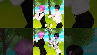 EHO’S BETTER AT DANCING 💃🤔 #kpopdemonhunters #kpop #shorts