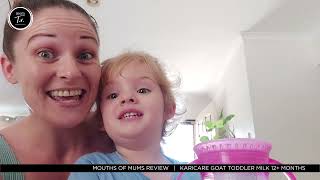 Karicare Goat Toddler Milk 12 Months Review