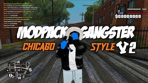 SHARE MODPACK GTA SA-MP GANGSTER CHICAGO STYLE V2 | AUTO RP HITAM | GTA SA-MP ANDROID