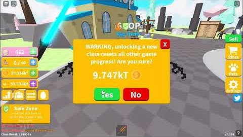 GETTING TECHNO CLASS! (Roblox saber simulator)