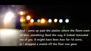 All Of My Trains - Robert Francis (Lyrics) Deadfall 2012