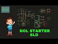 Direct-On-Line Starter Power & Control Circuit Diagram Step-By-Step | DOL Starter Circuit Diagram