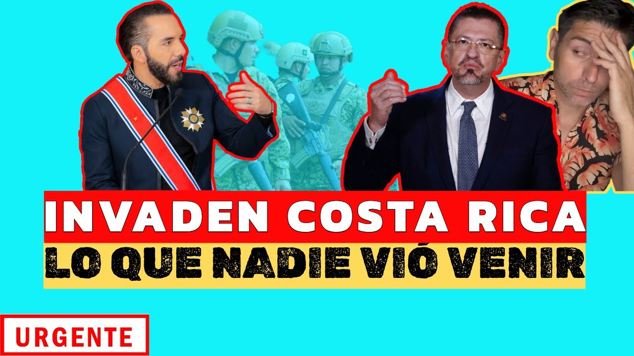 REVELACIÓN: Tras visita de Bukele a Costa Rica ESTE ejército lo invade