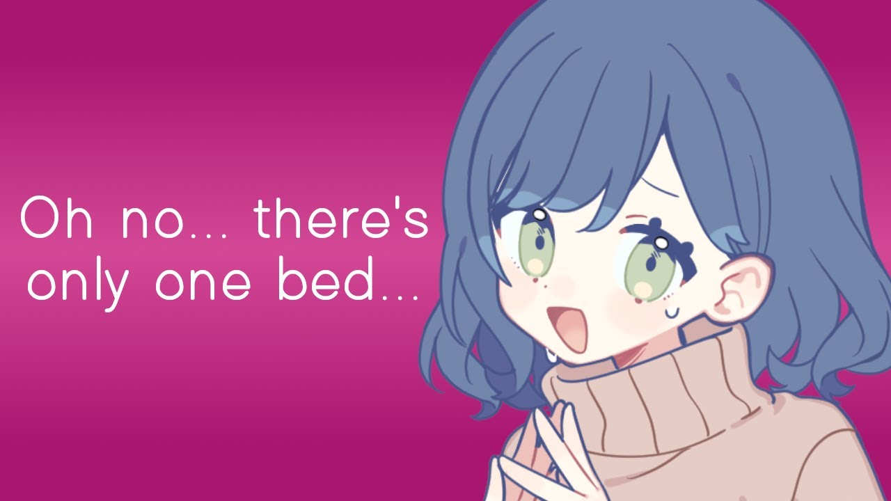 Your Friend "Accidentally" Booked A Single Hotel Room (ASMR Roleplay) [F4A]