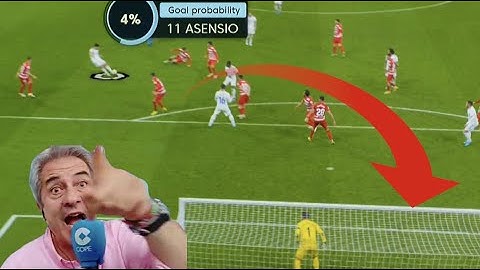 Así narró el golazo de Asensio contra el Granada Manolo Lama