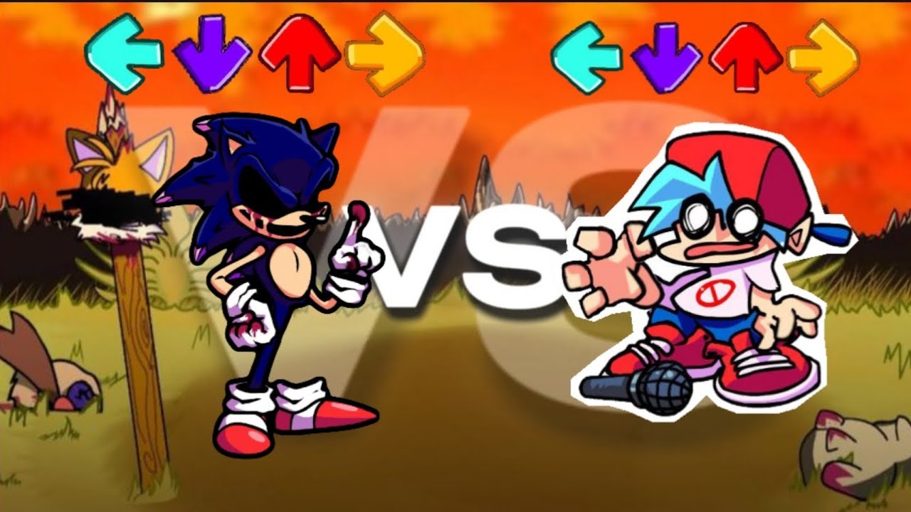 FNF Boyfriend VS Sonic.Exe: Quem Venceu?