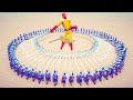 Epic freeze arrow vs every unit  totally accurate battle simulator tabs