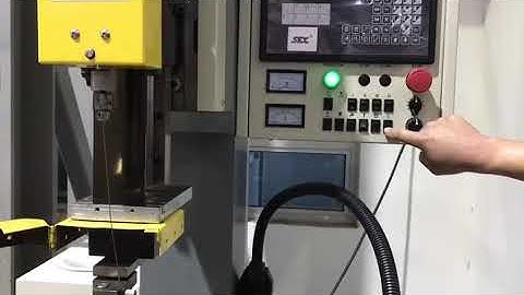 EDM Drilling Machine/Desktop drilling Machine/Punching Machine/Operation Case