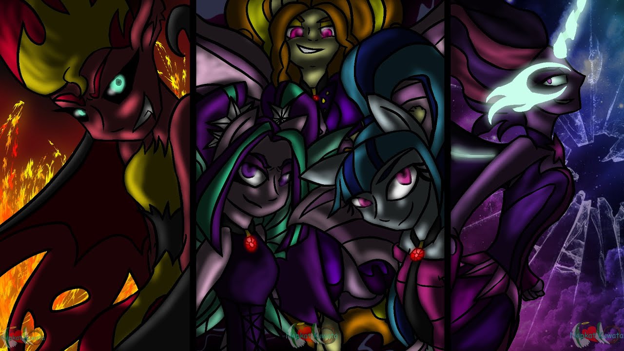 Equestria Girls Villains (Movies 1-3) Speedpaint Part 2 
