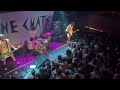 The Chats Kids need guns Live Montreal May 2022