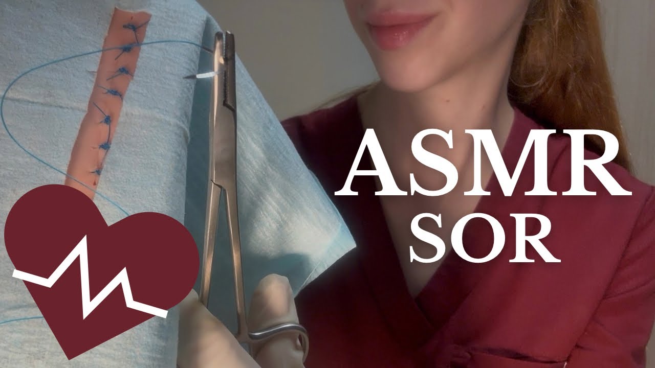 ASMR po polsku Zszywam Cię na SORZE Roleplay 🚑 ASMR Emergency Room