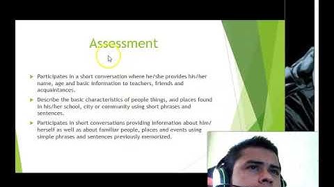 TESTING AND EVALUATION IN ELT final exam