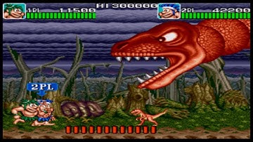 Retro Classix: Joe & Mac RED T REX BOSS FIGHT