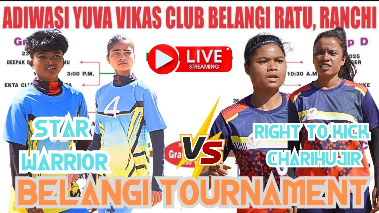 FINAL MATCH || STAR WARRIORS VS RIGHT TO KICK || BELANGI FOOTBALL TOURNAMENT//