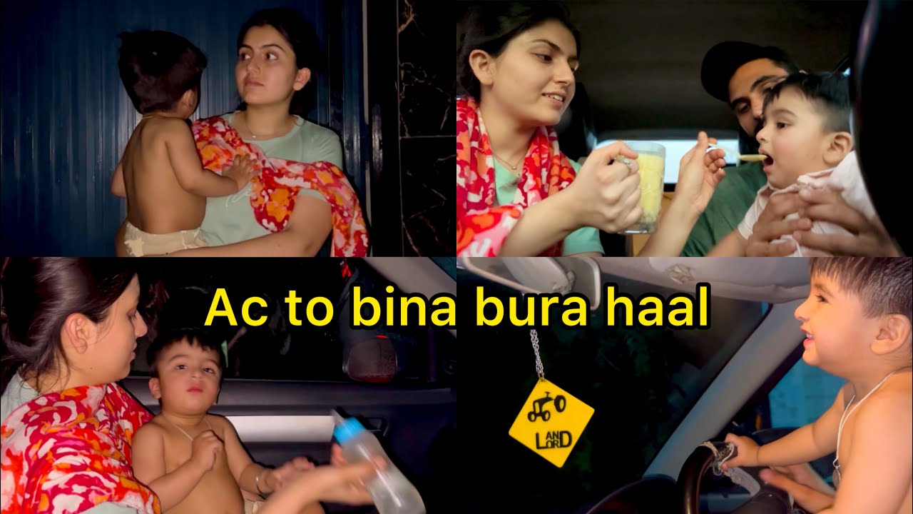 Sari raat car ch rhe 🤣🤣|| light chle gyi c sadi