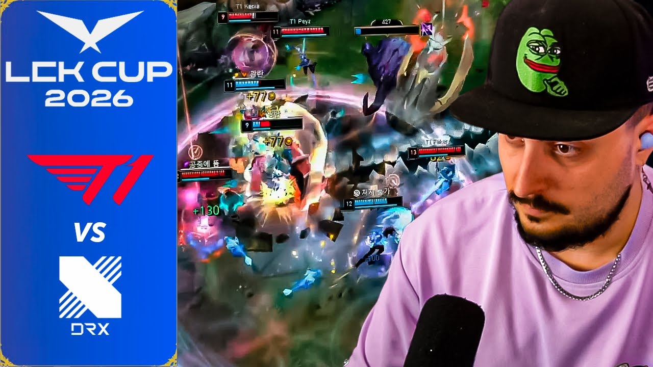 Faker y T1 en la partida más sangrienta del año contra DRX | T1 vs DRX | LCK CUP 2026