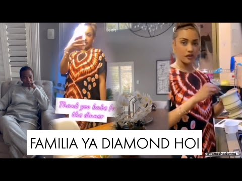 Familia Nzima Ya Diamond Imeshtukizwa Na Tanasha Donna Baada Ya Kufanyiwa Hiki Kitendo Usiku Wa Jana