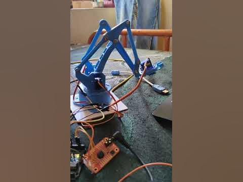 voice controlled pick and place robot using arduino - YouTube