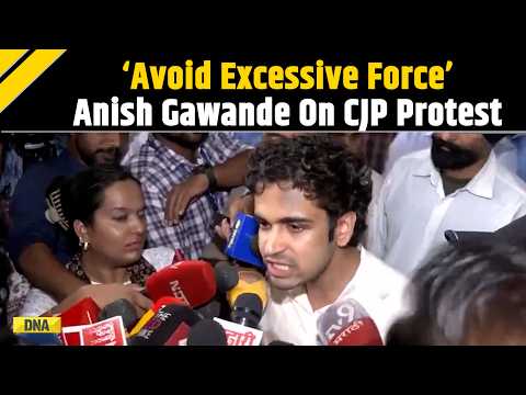 CJP Protest: NCP-SP’s Anish Gawande Warns Delhi Police Against Force Ahead of CJP Protest