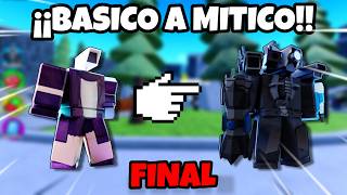 COMUN A MITICO DIA 4 FIN DE LA SERIE TOILET TOWER DEFENSE (LEGACY) #roblox #toilettowerdefense #ttd