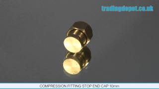 Trading Depot Compression Fitting Stop End Cap 10Mm Part No Cfi32310