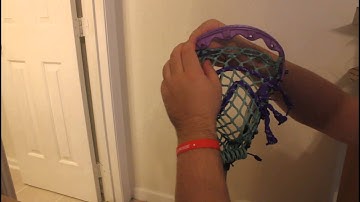 Tutorial for a 5 Diamond Top String in 6 Diamond Mesh