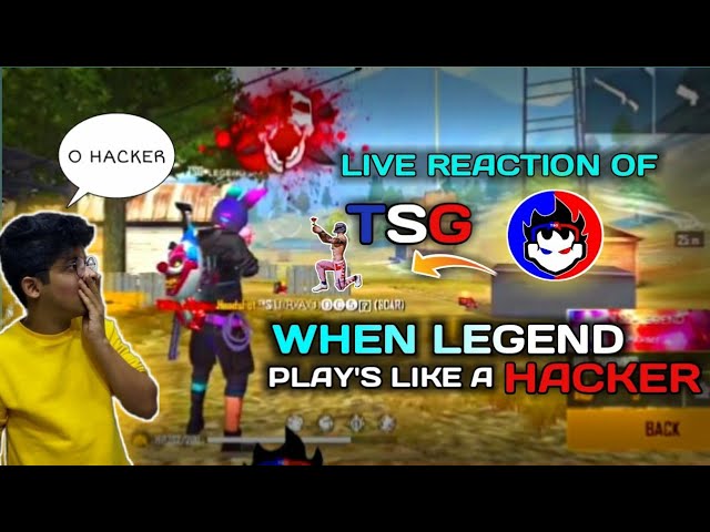 LIVE REACTION OF TWO SIDE GAMER WHEN LEGEND PLAY'S LIKE A HACKER LIVE REACTION OF TWO SIDE GAMER WHEN LEGEND PLAY'S LIKE A HACKER